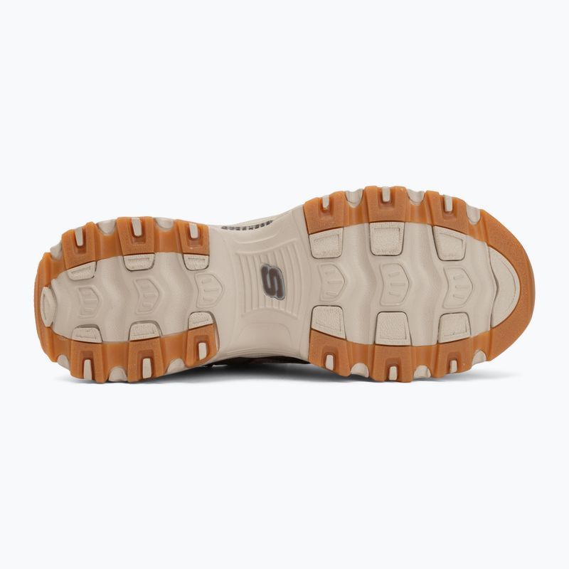 Scarpe da donna SKECHERS D'Lites Vintage Wave beige 4