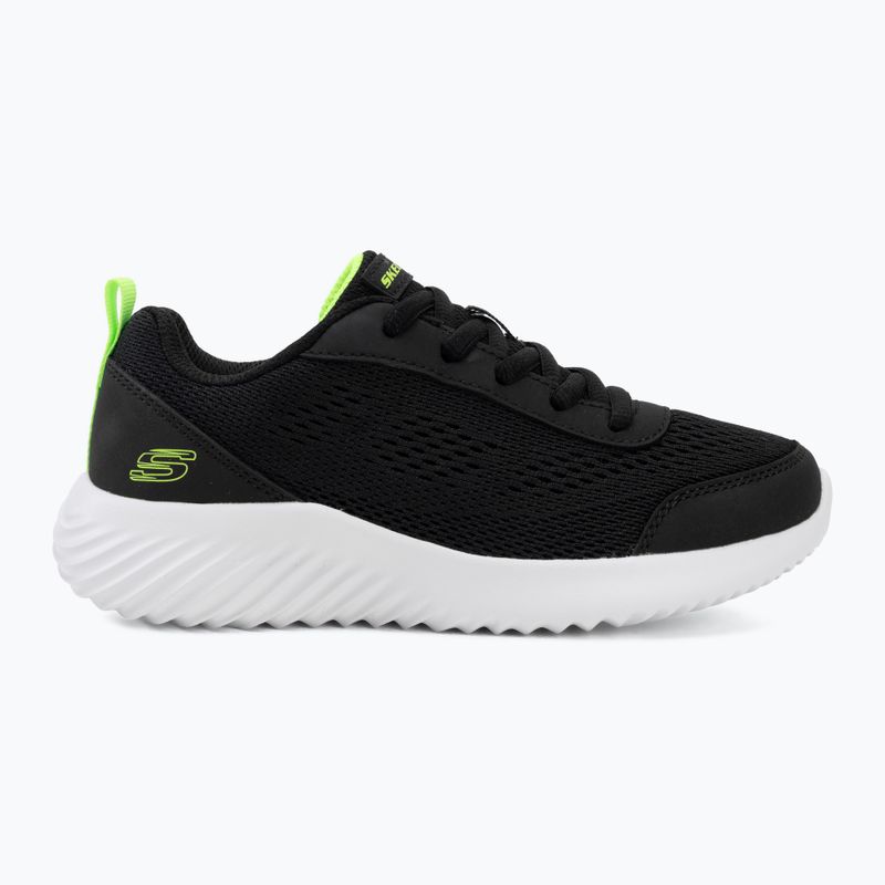 Scarpe per bambini Skechers Bounder Quanta-Pacer black/white 2