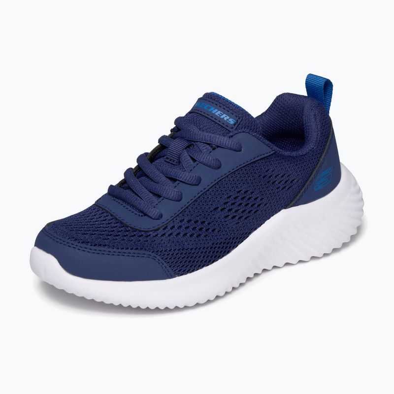 Scarpe per bambini Skechers Bounder Quanta-Pacer blue 4