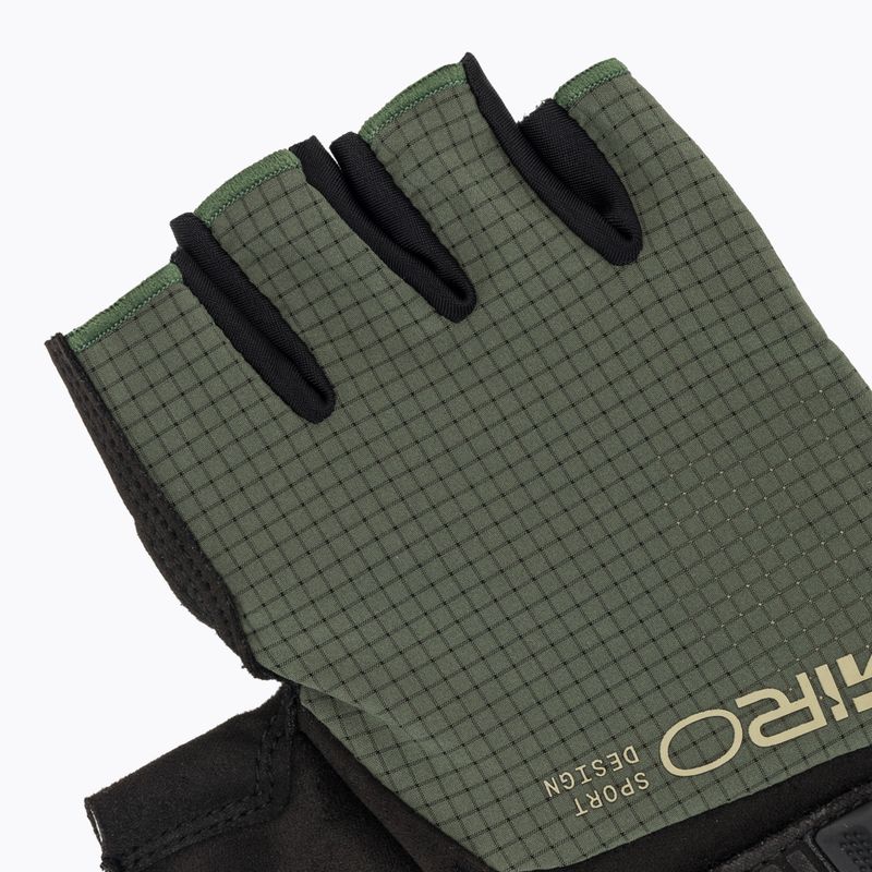 Guanti da ciclismo da uomo Giro Bravo II Gel dark sage 5