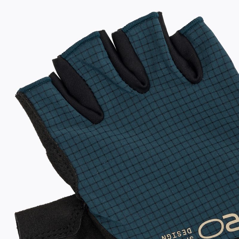 Guanti da ciclismo da uomo Giro Bravo II Gel sapphire 5