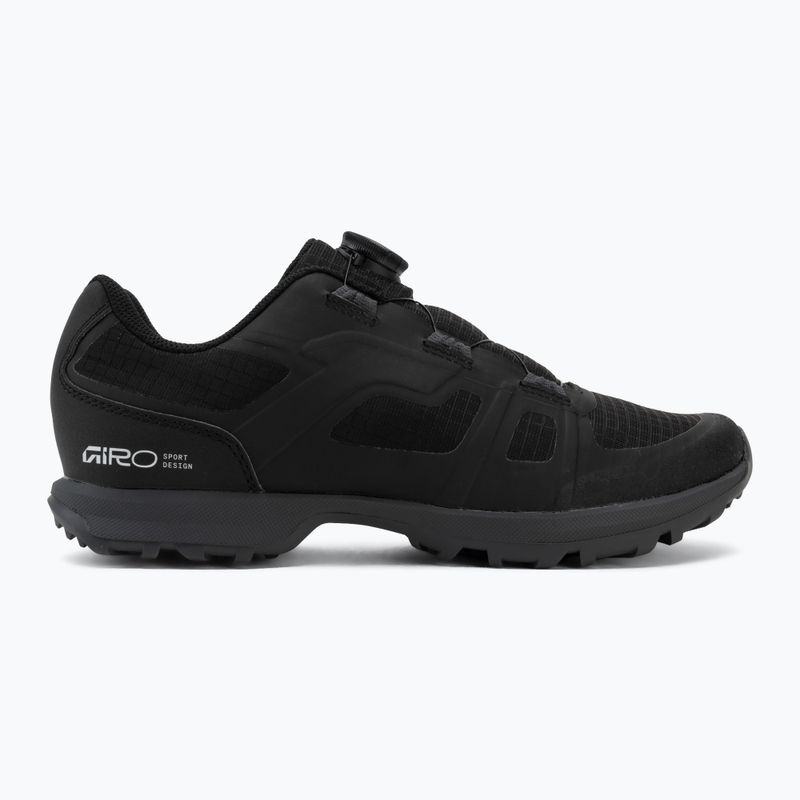 Scarpe da ciclismo MTB da uomo Giro Gauge Boa black 2