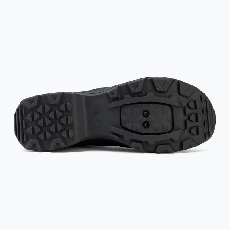 Scarpe da ciclismo MTB da uomo Giro Gauge Boa black 4