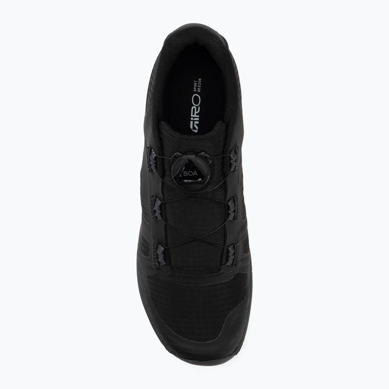 Scarpe da ciclismo MTB da uomo Giro Gauge Boa black 5