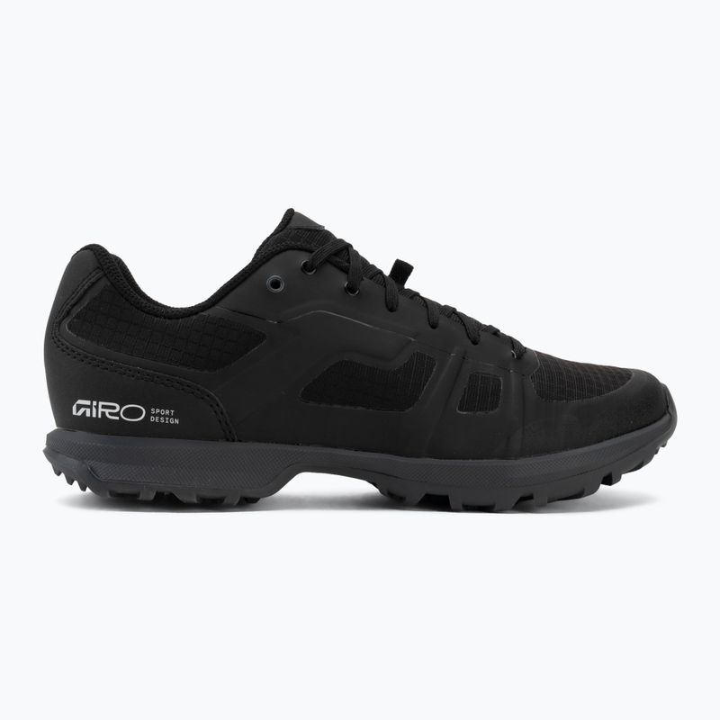 Scarpe da ciclismo MTB da uomo Giro Gauge black 2