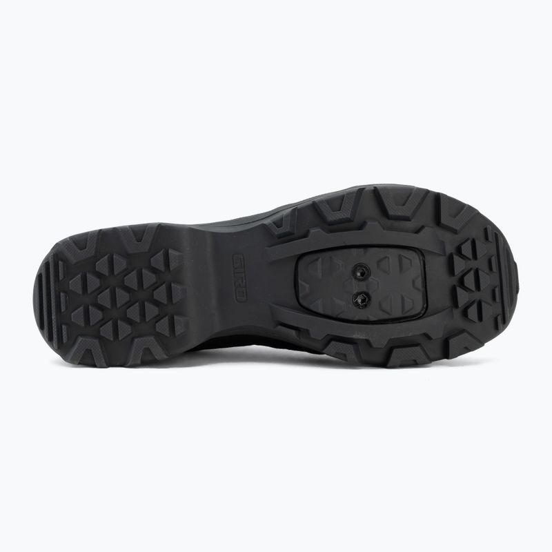 Scarpe da ciclismo MTB da uomo Giro Gauge black 4
