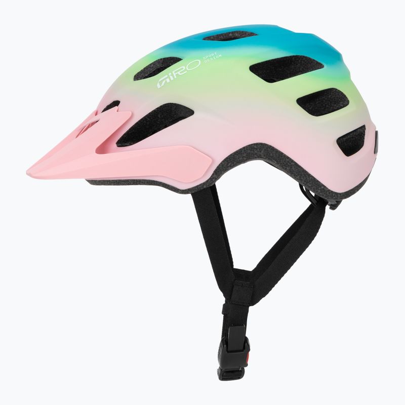 Casco da bici per bambini Giro Tremor Child JR matte light pink/green fade 3