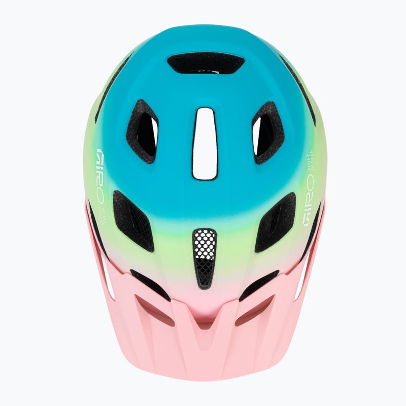 Casco da bici per bambini Giro Tremor Child JR matte light pink/green fade 6