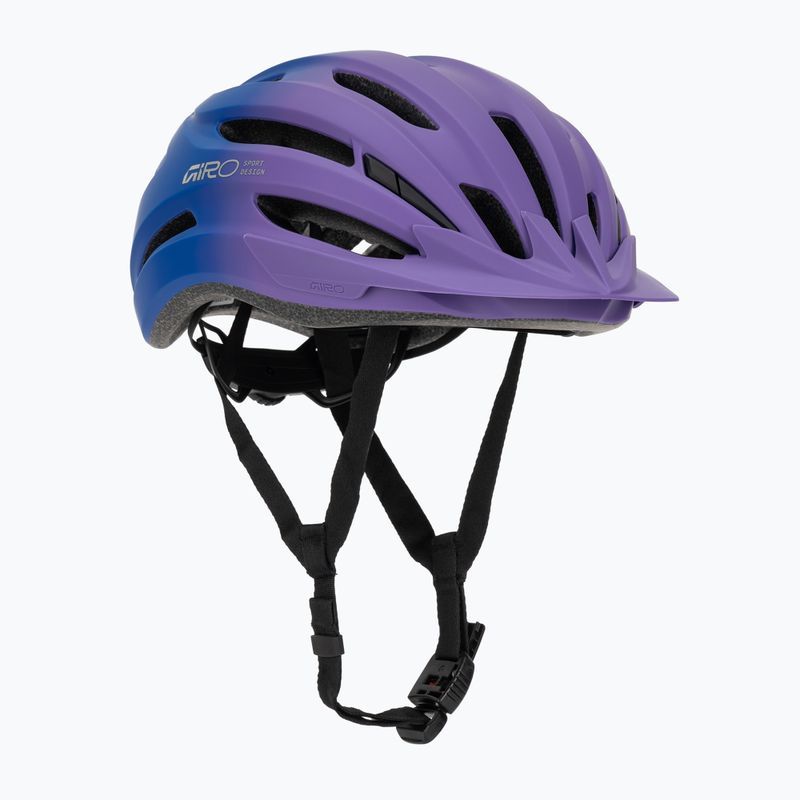 Casco da bici per bambini Giro Register II matte purple haze/blue jewel fade