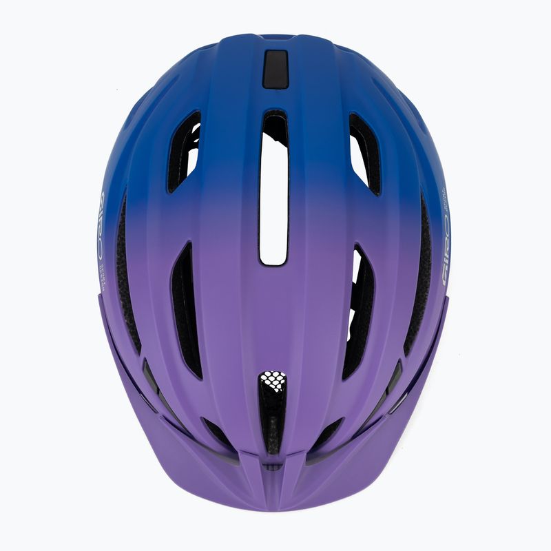 Casco da bici per bambini Giro Register II matte purple haze/blue jewel fade 6