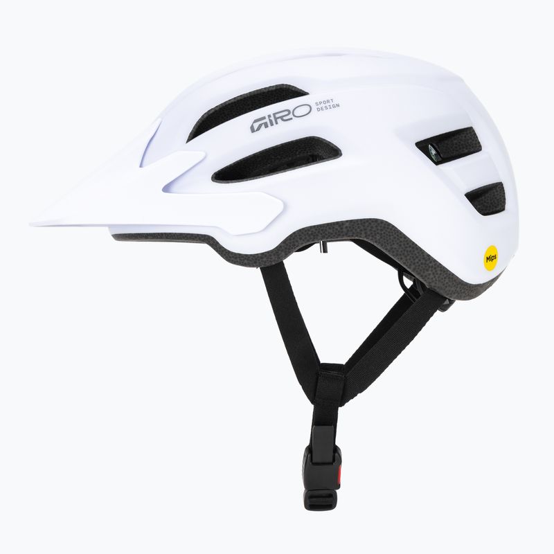 Casco da ciclismo Giro Fixture II MIPS matte white/grey 3