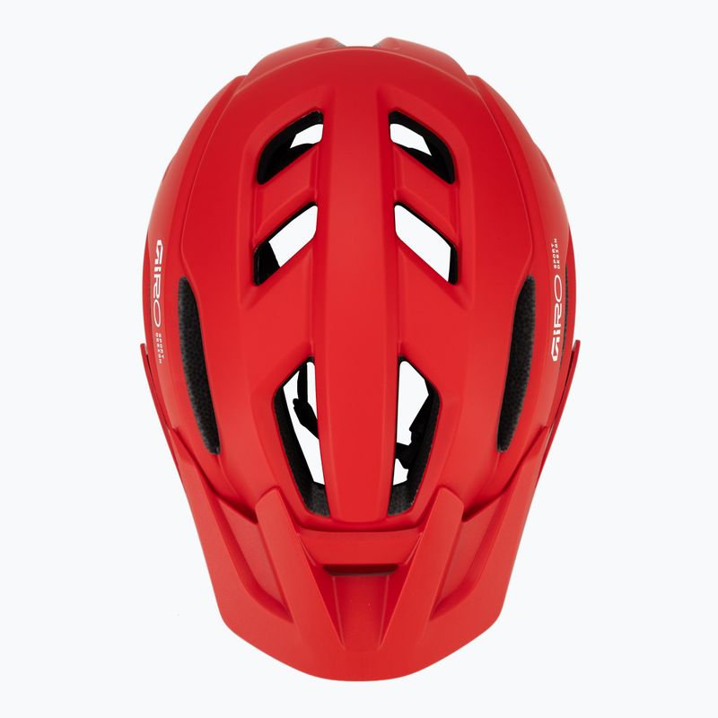 Casco da bici Giro Fixture II MIPS matte flame red 6