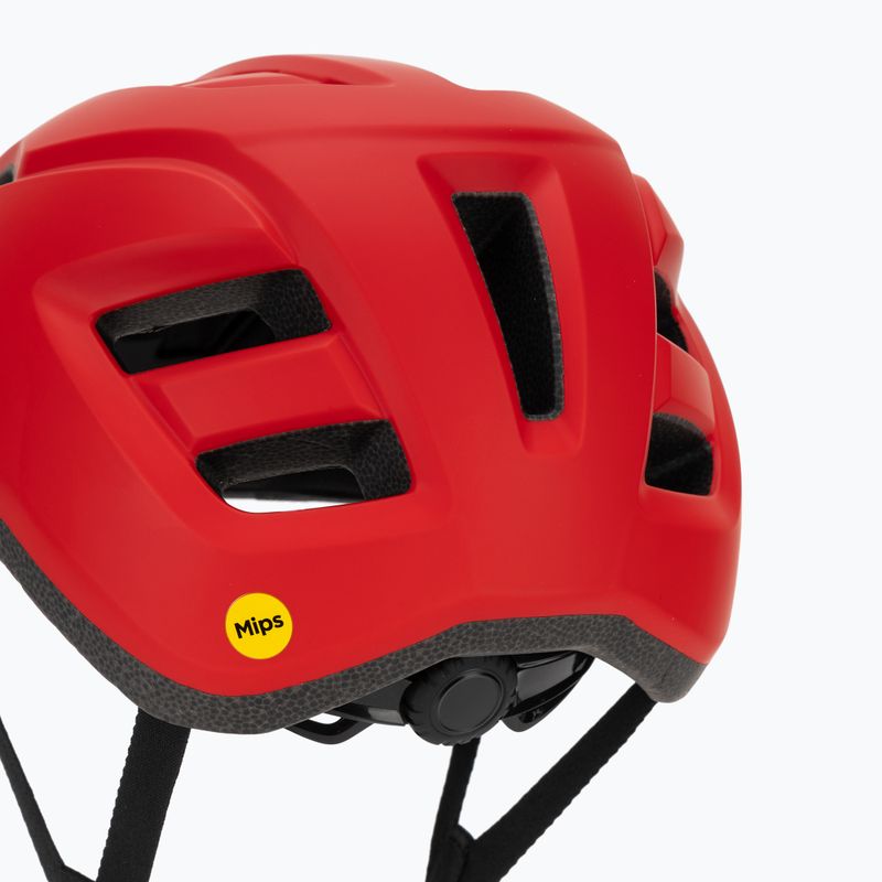 Casco da bici Giro Fixture II MIPS matte flame red 7
