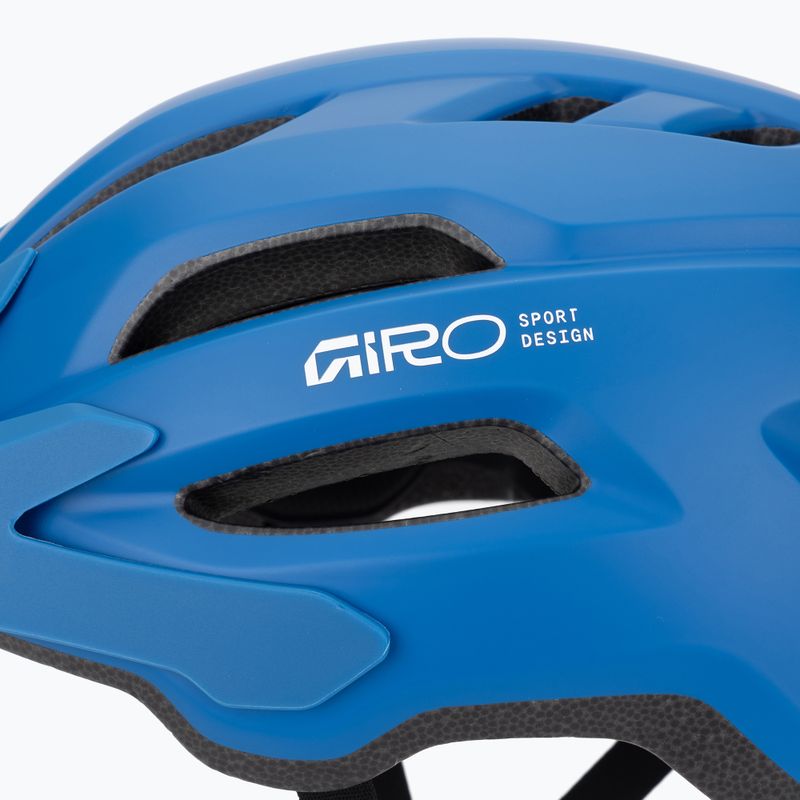 Casco da ciclismo Giro Fixture II MIPS matte blue jewel 7