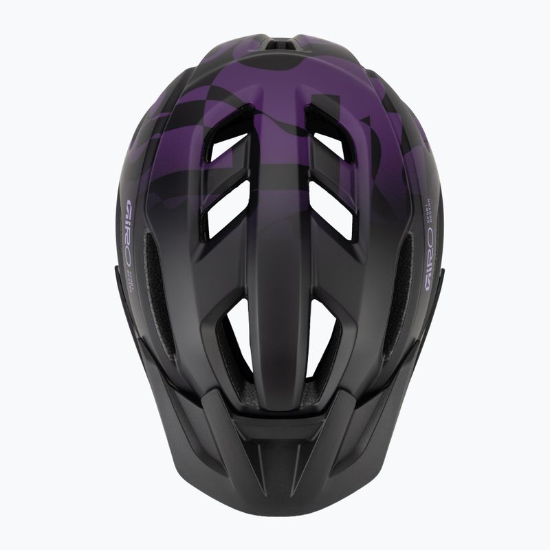 Casco da ciclismo Giro Fixture II MIPS matte black/purple rush 6