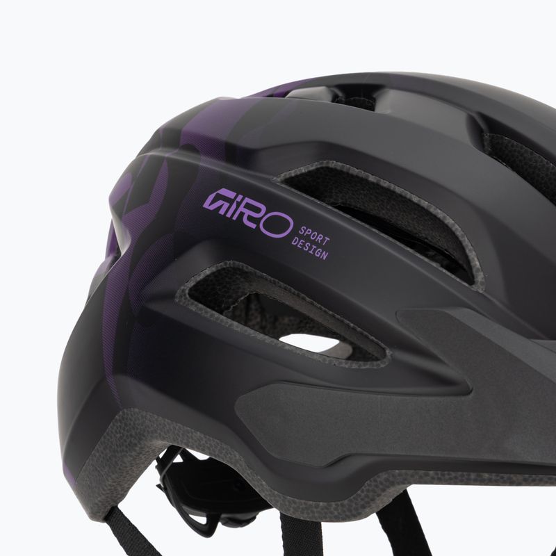 Casco da ciclismo Giro Fixture II MIPS matte black/purple rush 8