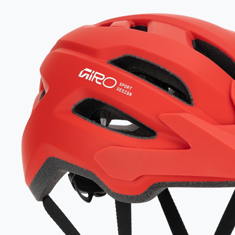 Casco da ciclismo Giro Fixture II matte flame red 7