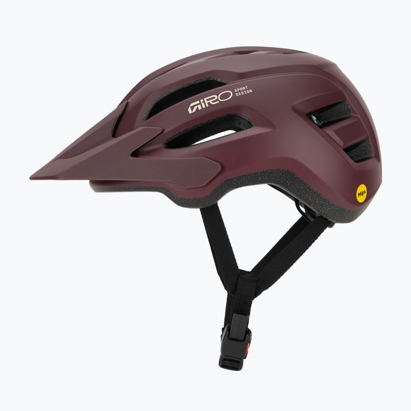 Casco da ciclismo Giro Fixture II MIPS W matte maroon 3