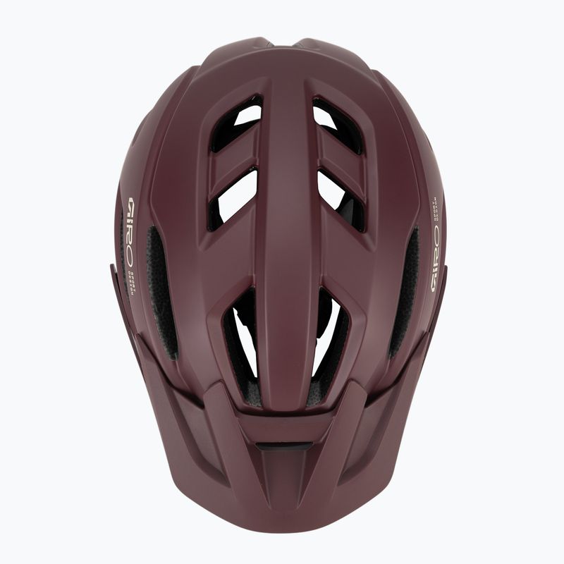 Casco da ciclismo Giro Fixture II MIPS W matte maroon 6