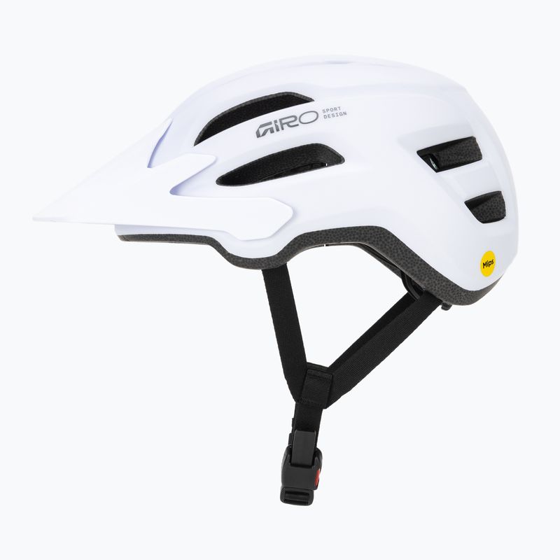 Casco da ciclismo Giro Fixture II MIPS W matte white/chrome 3