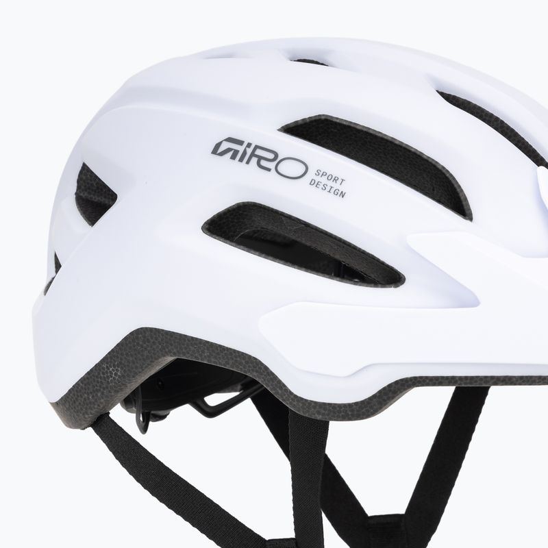 Casco da ciclismo Giro Fixture II MIPS W matte white/chrome 7