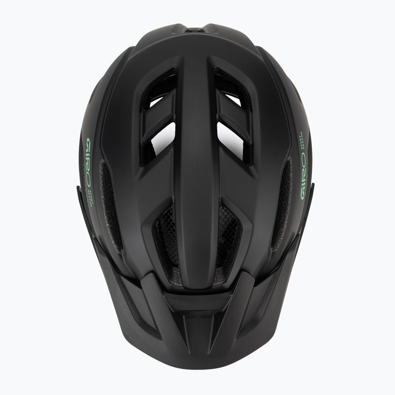 Casco da bici per bambini Giro Fixture II MIPS matte black/vivid green 6
