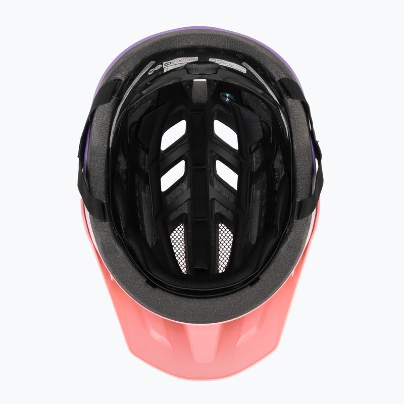 Casco da bici per bambini Giro Fixture II MIPS matte light pink/purple fade 5