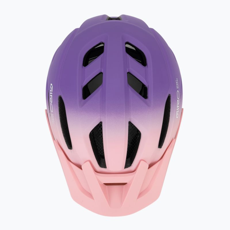 Casco da bici per bambini Giro Fixture II MIPS matte light pink/purple fade 6