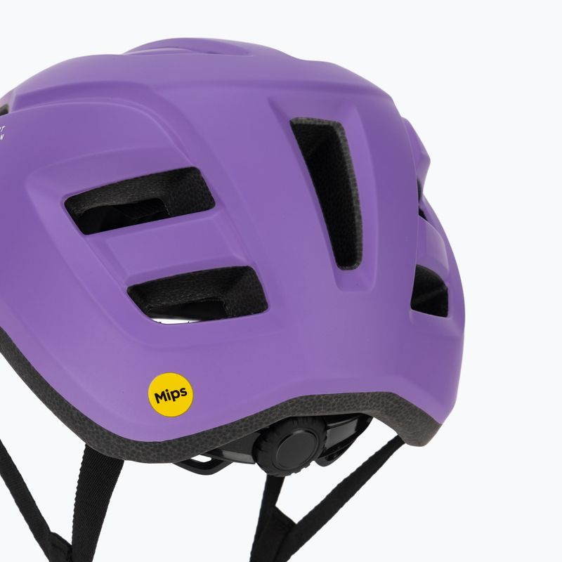 Casco da bici per bambini Giro Fixture II MIPS matte light pink/purple fade 7