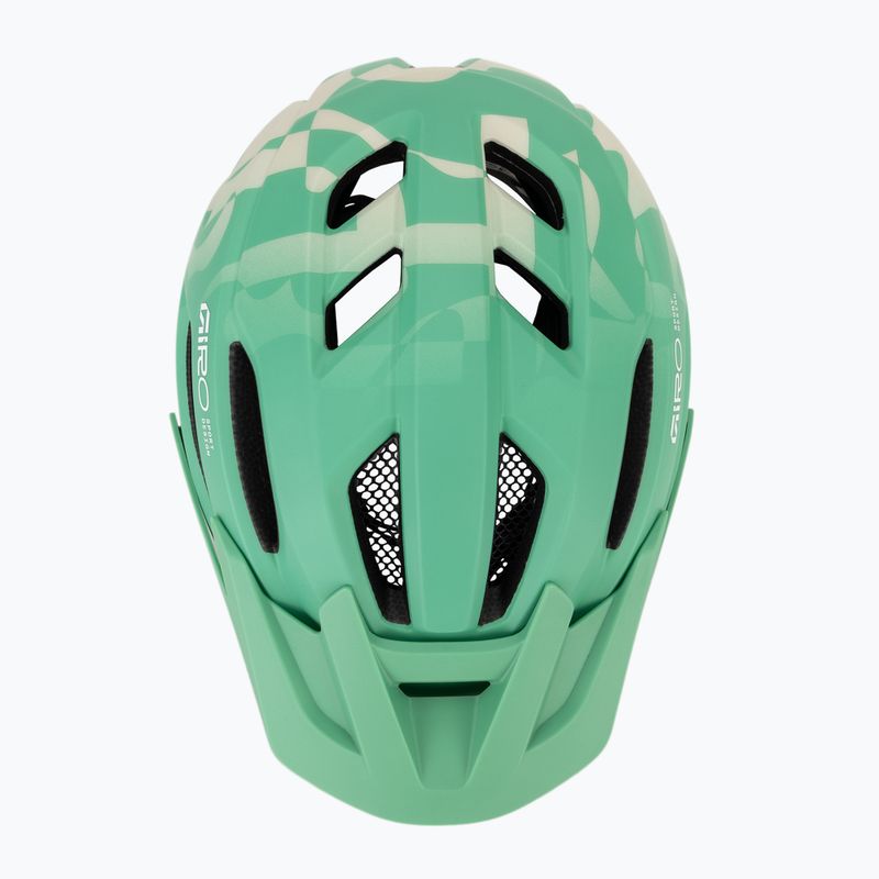 Casco da bici per bambini Giro Fixture II MIPS matte green rush 6
