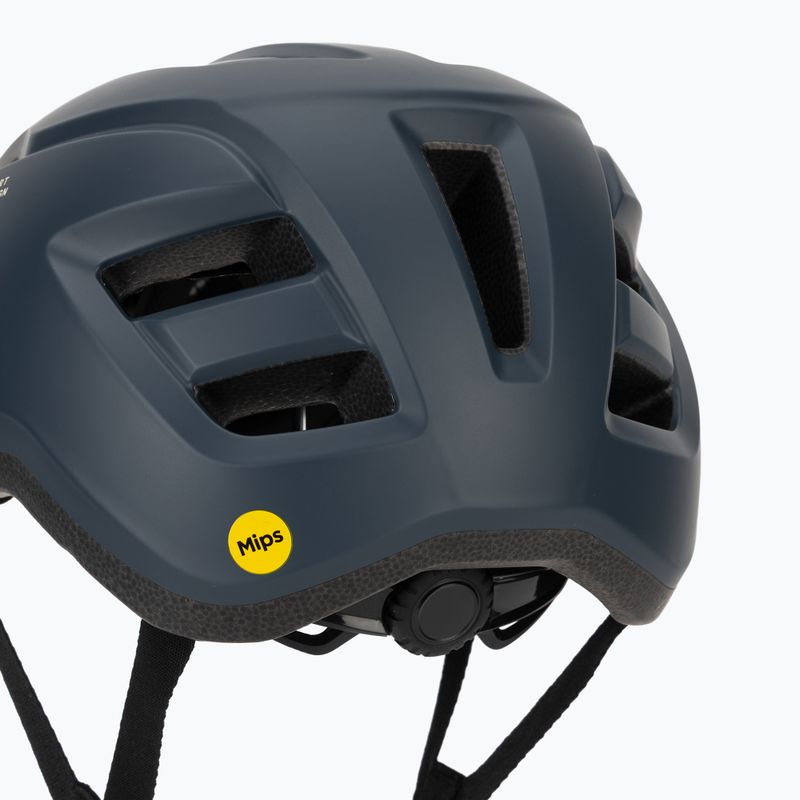 Casco da bici per bambini Giro Fixture II MIPS matte dark sage/sapphire fade 7