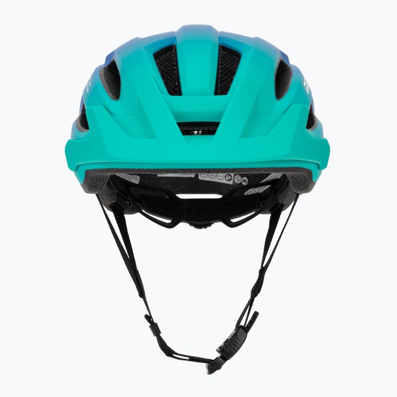 Casco da bici per bambini Giro Fixture II matte aqua green/blue jewel fade 2