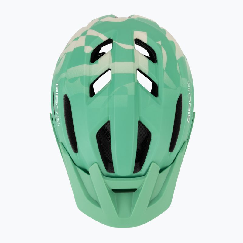 Casco da bici per bambini Giro Fixture II matte green rush 6