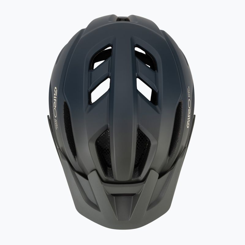 Casco da bici per bambini Giro Fixture II matte dark sage/sapphire fade 6