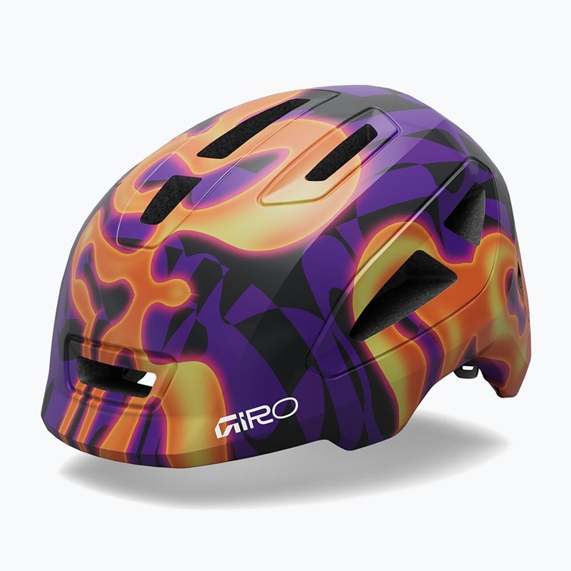 Casco da bici per bambini Giro Scamp II matte purple lava