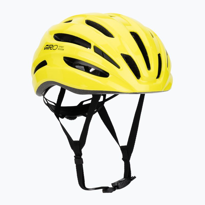 Casco da ciclismo Giro Isode II gloss hi viz yellow