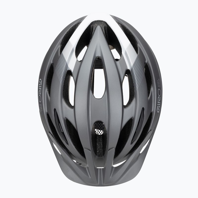 Casco da ciclismo Giro Revel 2026 matte titanium/white 6