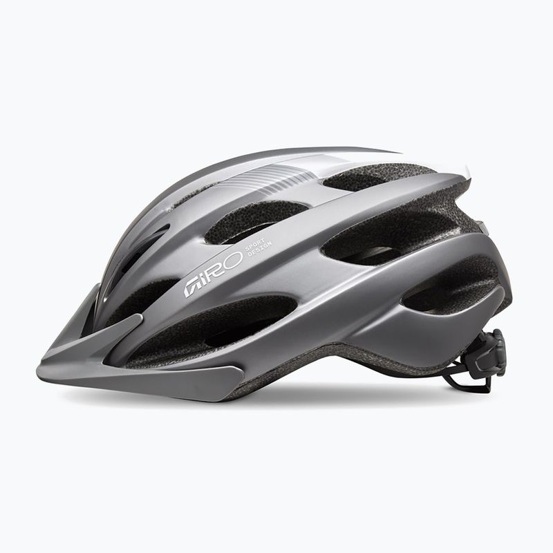 Casco da ciclismo Giro Revel 2026 matte titanium/white 2
