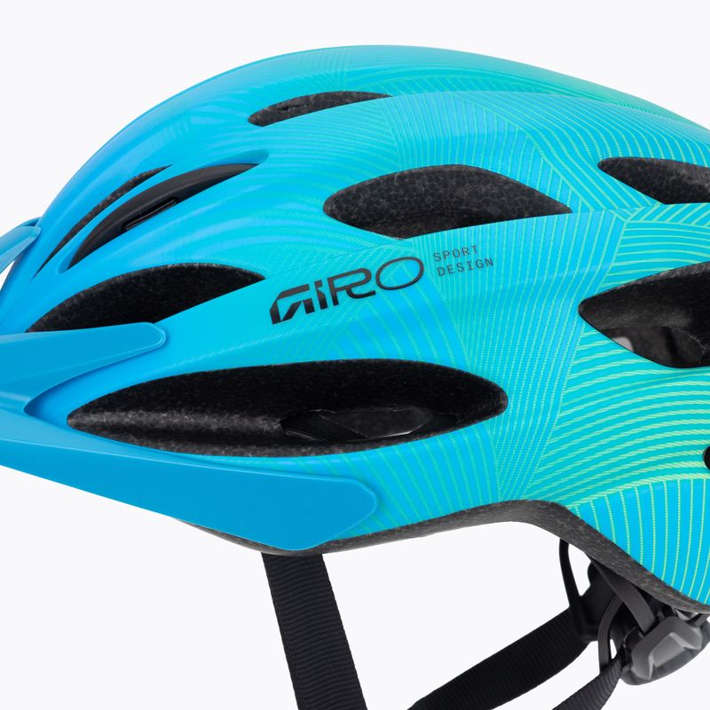 Casco da bici per bambini Giro Raze matte blue/green 7