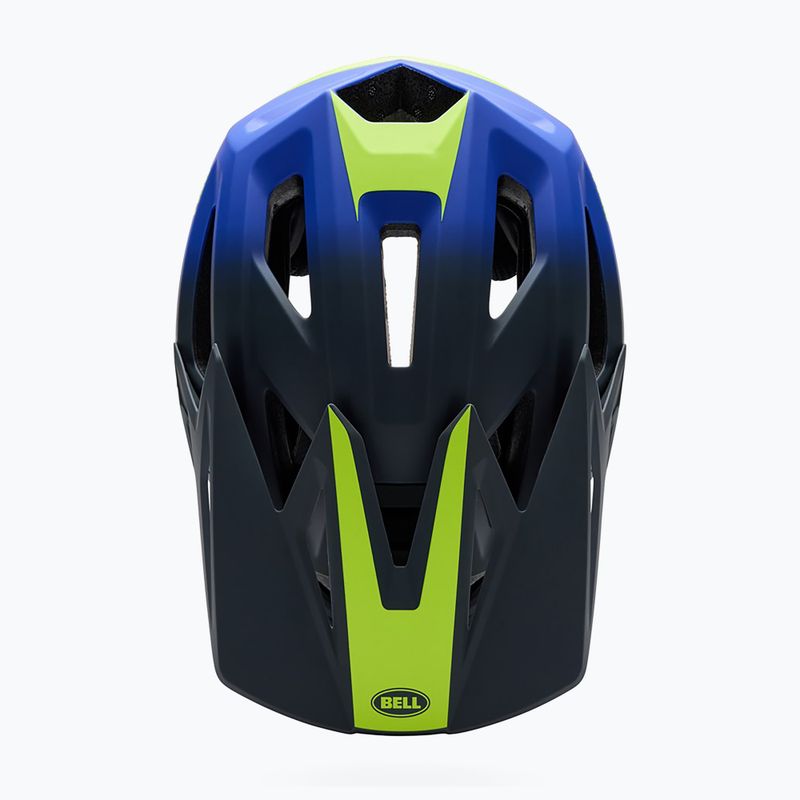 Casco da bici Bell Full-Air MIPS grid electric blue 3