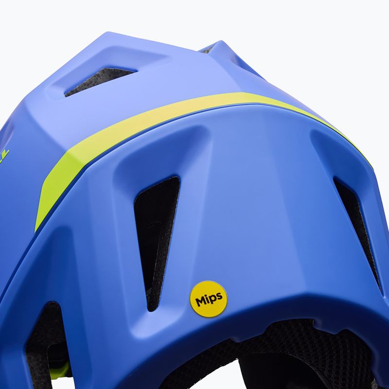 Casco da bici Bell Full-Air MIPS grid electric blue 8