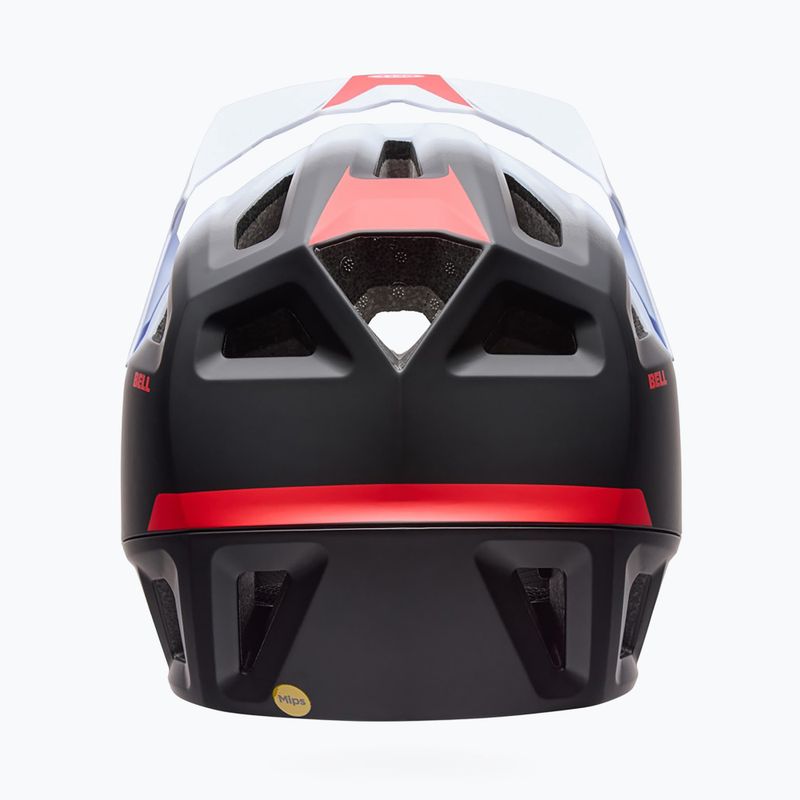 Casco da bici Bell Full-Air MIPS grid white black 4