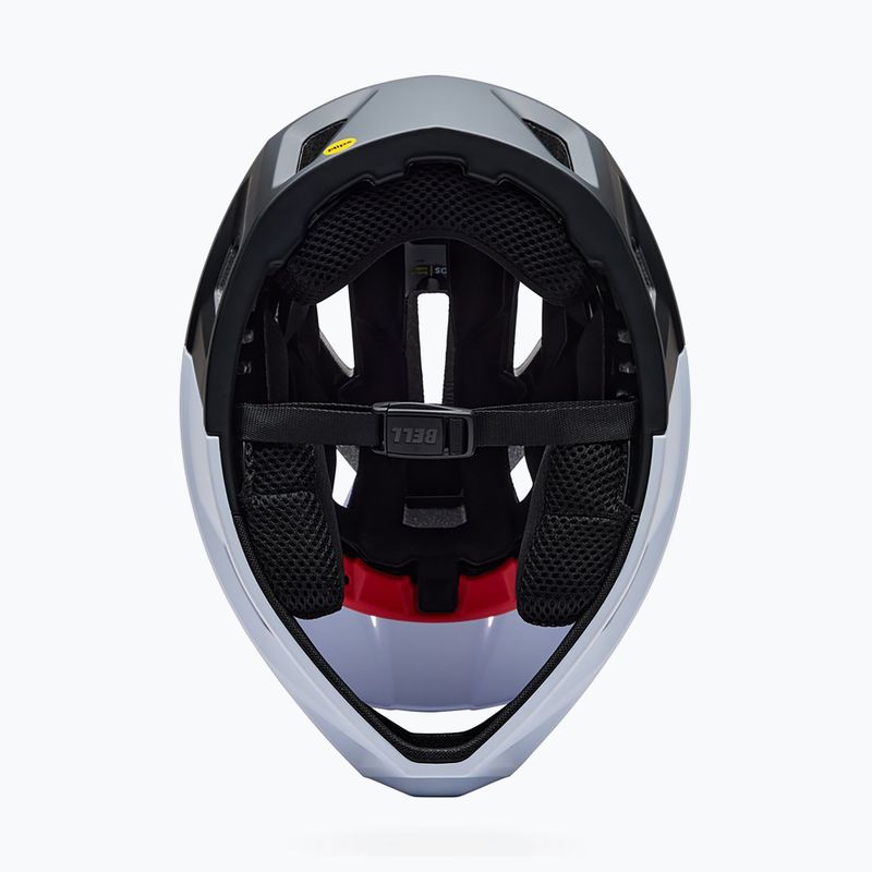 Casco da bici Bell Full-Air MIPS grid white black 6