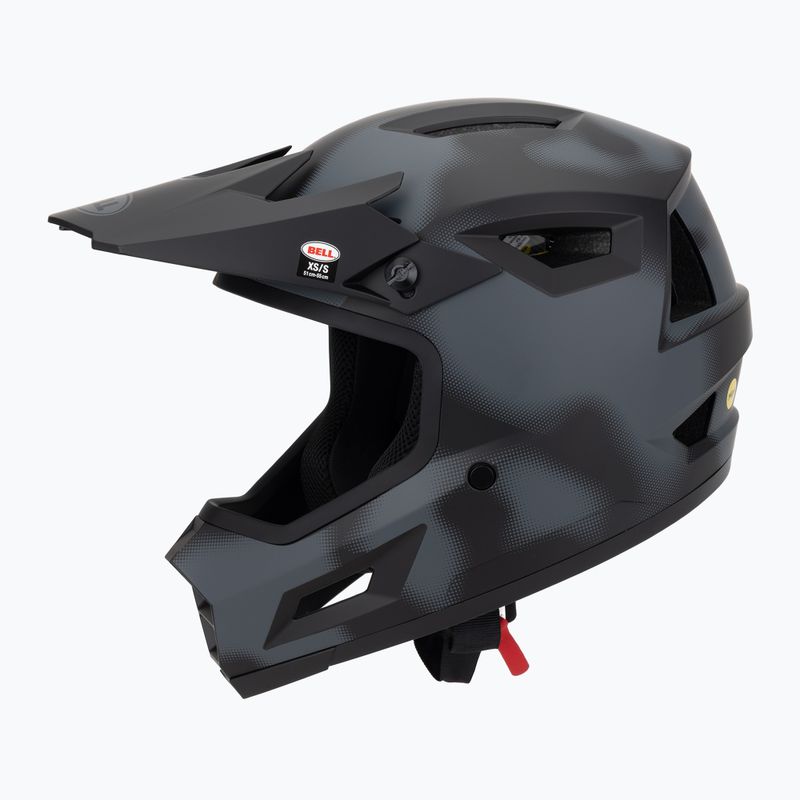Casco da bici Bell Sanction 2 DLX MIPS camo matte black 3