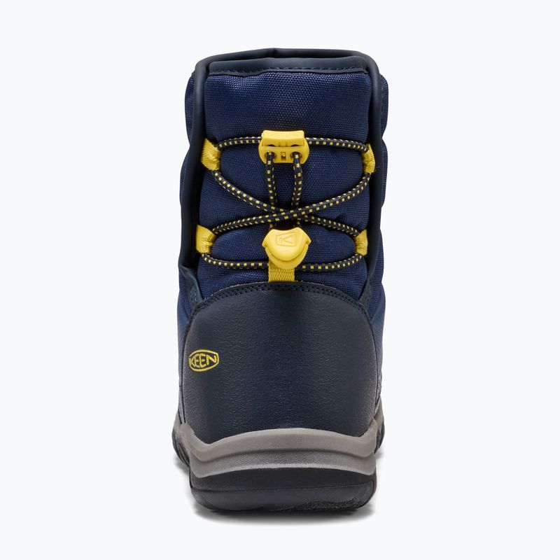 Doposci da neve KEEN Puffrider Wp naval academy/mango mint 2