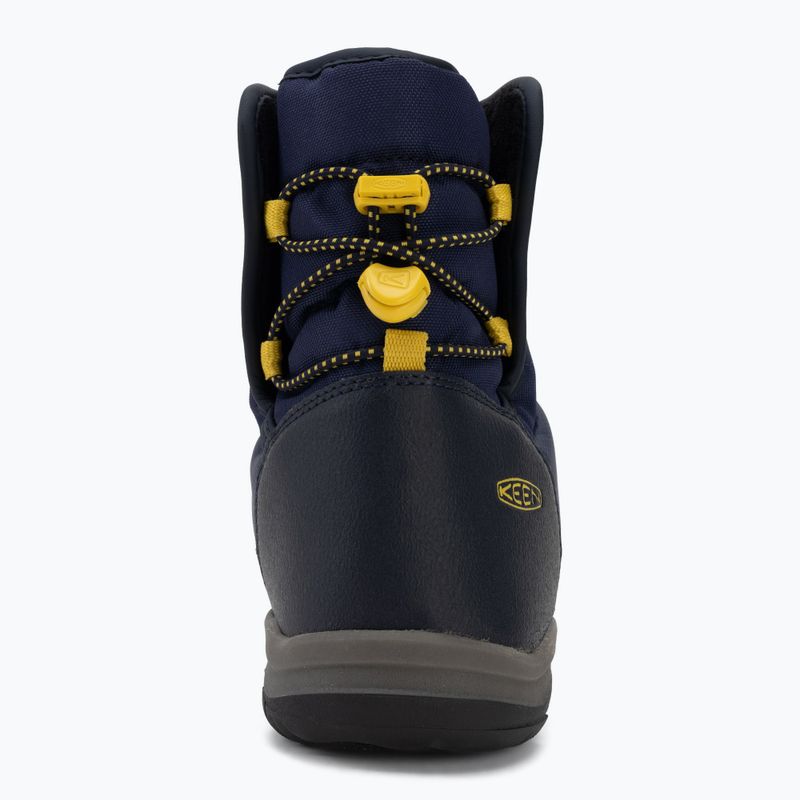 Doposci da neve KEEN Puffrider Wp naval academy/mango mint 6