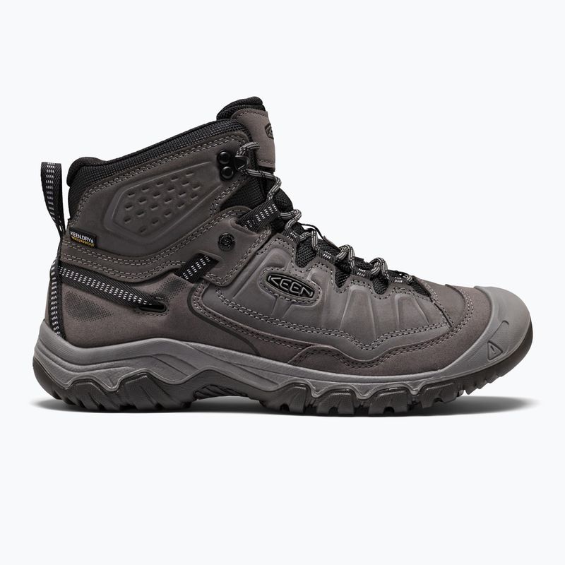 Scarpe da trekking uomo KEEN Targhee IV Mid Wp magnet/black