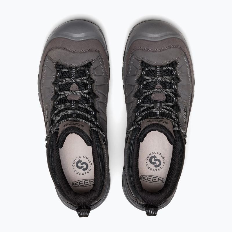 Scarpe da trekking uomo KEEN Targhee IV Mid Wp magnet/black 3