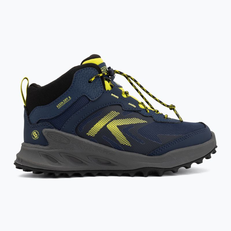 Scarponcini da trekking per bambini KEEN Zionic Mid Wp naval academy/evening primrose 2