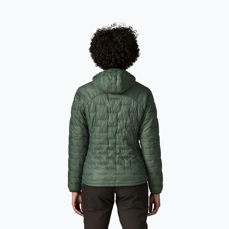 Giacca imbottita da donna Patagonia Micro Puff Hoody canopy green 2
